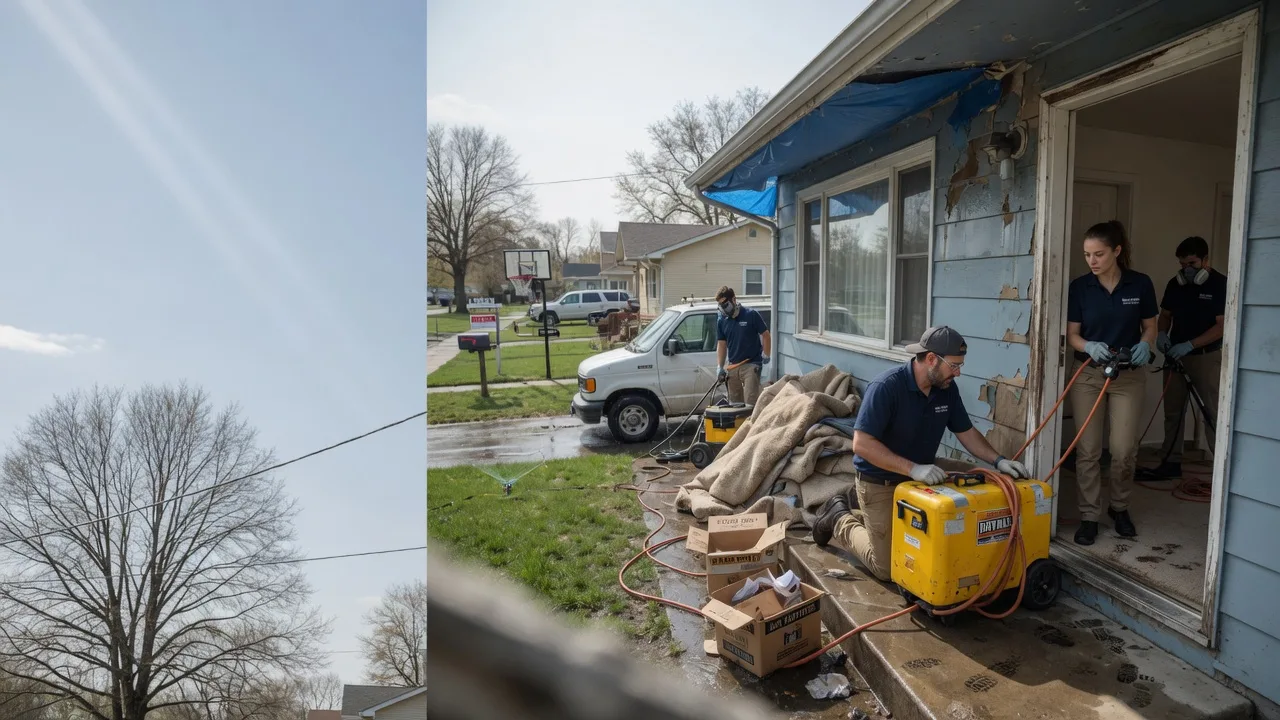 Basement Flood Cleanup in Dozier, AL near me